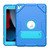 iPad 10.2 2021 / 2020 / 2019 Armor Holder Silicone Hybrid PC Tablet Case - Blue