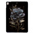iPad 10.2 2021 / 2020 / 2019 Color Painting Pattern Smart Tablet TPU Case - Black Rose