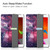 iPad 10.2 2021 / 2020 / 2019 Colored Drawing Horizontal Flip Leather Case with Three-folding Holder & Sleep / Wake-up Function - Silver Nebula