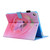 iPad 10.2 2021 / 2020 / 2019 Coloured Drawing Pattern Horizontal Flip Leather Case with Holder & Card Slots & Photo Frame - Cat