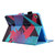 iPad 10.2 2021 / 2020 / 2019 Coloured Drawing Pattern Horizontal Flip Leather Case with Holder & Card Slots & Photo Frame - Colorful Pineapple