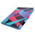 iPad 10.2 2021 / 2020 / 2019 Coloured Drawing Pattern Horizontal Flip Leather Case with Holder & Card Slots & Photo Frame - Colorful Pineapple