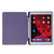 iPad 10.2 2021 / 2020 / 2019 Deformation Transparent Acrylic Horizontal Flip PU Leather Case with Multi-folding Holder & Sleep / Wake-up Function & Pen Slot - Black