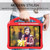 iPad 10.2 2021 / 2020 / 2019 EVA Flat Anti Falling Protective Case Shell with Holder - Red