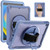 iPad 10.2 2021 / 2020 / 2019 Heavy Duty Hybrid Tablet Case with Hand Grip & Strap - Lavender Grey