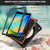 iPad 10.2 2021 / 2020 / 2019 Holder Silicone Hybrid PC Tablet Case - Black