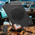 iPad 10.2 2021 / 2020 / 2019 Holder Silicone Hybrid PC Tablet Case - Black