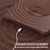 iPad 10.2 2021 / 2020 / 2019 Holder Silicone Hybrid PC Tablet Case - Chocolate