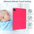 iPad 10.2 2021 / 2020 / 2019 Oil Spray Skin-friendly TPU Tablet Case - Rose Red