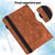 iPad 10.2 2021 / 2020 / 2019 Peacock Embossed Pattern TPU + PU Horizontal Flip Leather Case with Holder & Card Slots & Wallet & Sleep / Wake-up Function - Brown