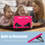 iPad 10.2 2021 / 2020 / 2019 Silicone + PC Shockproof Protective Tablet Case  - Black Pink