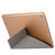 iPad 10.2 2021 / 2020 / 2019 Silk Texture Horizontal Deformation Flip Leather Case with Holder - Gold
