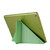 iPad 10.2 2021 / 2020 / 2019 Silk Texture Horizontal Deformation Flip Leather Case with Holder - Green