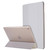 iPad 10.2 2021 / 2020 / 2019 Silk Texture Horizontal Flip Magnetic PU Leather Case, with Three-folding Holder & Sleep / Wake-up Function - White