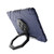 iPad 10.2 2021 / 2020 / 2019 Spider Turntable Handle Stress Relief Tablet Case - Navy Blue Black