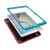 iPad 10.2 2021 / 2020 / 2019 Spider Turntable Handle Stress Relief Tablet Case - Red Blue iPad 10.2 2021 / 2020 / 2019 Spider Turntable Handle Stress Relief Tablet Case - Red Blue