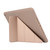 iPad 10.2 2021 / 2020 / 2019 TPU Horizontal Deformation Flip Leather Case with Holder - Gold