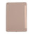 iPad 10.2 2021 / 2020 / 2019 TPU Horizontal Flip Leather Case, with Three-folding Holder - Gold