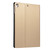 iPad 10.2 2021 / 2020 / 2019 Voltage Elastic Leather TPU Protective Case with Holder - Gold