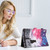iPad 10.2 2021 / 2020 Painted Leather Smart Tablet Case - Starry Sky Cat