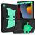 iPad 10.2 2021/2020/2019 Kickstand PC Hybrid Silicone Tablet Case - Black Mint