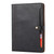 iPad 10.2 Calf Texture Double Fold Clasp Horizontal Flip Leather Case with Photo Frame & Holder & Card Slots & Wallet - Black