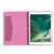 iPad 10.2 Cloth Style TPU Flat Protective Shell - Rose Red