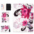 iPad 10.2 Colored Drawing Pattern Horizontal Flip PU Leather Case with Holder & Card Slot & Sleep / Wake-up Function - Flowers