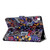 iPad 10.2 Colored Drawing Pattern Horizontal Flip PU Leather Case with Holder & Card Slot & Sleep / Wake-up Function - Graffiti
