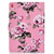 iPad 10.2 Colored Drawing Pattern Horizontal Flip PU Leather Case with Holder & Card Slot & Sleep / Wake-up Function - Pink Flowers