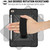 iPad 10.2 Contrast Color Silicone + PC Combination Case with Holder - Black