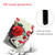 iPad 10.2 Cross Texture Painted Horizontal Leather Case with Sleep / Wake-up Function & Card Slot & Holder & Wallet - Red Rose