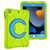 iPad 10.2 EVA + PC Flat Protective Shell with 360 ° Rotating Bracket - Grass Green+Blue