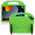 iPad 10.2 EVA Flat Anti Falling Protective Shell with Thumb Bracket - Green