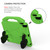 iPad 10.2 EVA Flat Anti Falling Protective Shell with Thumb Bracket - Green