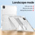 iPad 10.2 inch TPU + PC Airbag Full Coverage Shockproof Protective Tablet Case with Pen Slots - Transparent