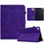 iPad 10.2 Rhombus TPU Smart Leather Tablet Case - Purple