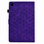 iPad 10.2 Rhombus TPU Smart Leather Tablet Case - Purple