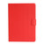 iPad 10.2 Solid Color Horizontal Flip Leather Case with Card Slots & Holder & Sleep / Wake-up Function - Red