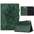 Peony Butterfly Embossed Leather Smart Tablet Case iPad 10.2 2020/2019 / Air 10.5 2019 - Green