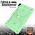 Pure Color PC + Silicone Anti-drop Protective Case with Butterfly Shape Holder & Pen Slot iPad 10.2 2021 & 2020 & 2019 / Air 3 10.5 inch - Fresh Green