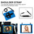 Shield 360 Rotation Handle EVA Shockproof PC Tablet Case iPad 10.2 2019/2020/2021/Pro 10.5 2017/Air 2019  - Blue Black