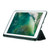 Skin Feel Pen Holder Tri-fold Tablet Leather Case iPad 10.2 2019 / iPad 10.2 2020 / iPad Air 3 / iPad Pro 10.5 - Dark Green