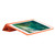 Skin Feel Pen Holder Tri-fold Tablet Leather Case iPad 10.2 2019 / iPad 10.2 2020 / iPad Air 3 / iPad Pro 10.5 - Orange