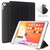 Three-folding Surface PU Leather TPU Matte Soft Bottom Case with Holder & Sleep / Wake-up Function iPad 10.2 2021 / 2020 / 2019 / iPad Pro 10.5 inch  - Purple