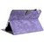Tiger Pattern PU Tablet Case With Sleep / Wake-up Function iPad 10.2 2019/Air 2019 10.5/10.2 2020/2021 - Purple