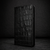 Piel Frama 502 Black Croco FramaSlimCards Leather Case for Samsung Galaxy S25 Plus