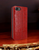 Piel Frama 505 Red Crocodile FramaSlim Leather Case for iPhone 16e | iPhone 17e