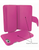 Piel Frama 506 Pink Crocodile WalletMagnum Leather Case for iPhone 16e Piel Frama 506 Pink Crocodile WalletMagnum Leather Case for iPhone 16e