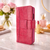 Piel Frama 506 Pink Crocodile WalletMagnum Leather Case for iPhone 16e | iPhone 17e